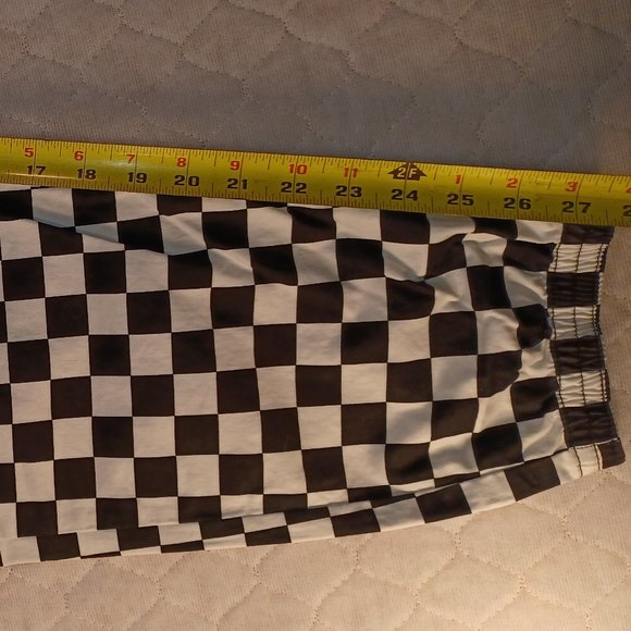 HTF Vans Black/White Checkered Checkerboard Joggers Women's Small - Picture 6 of 14
